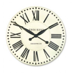 PARISIAN WALL CLOCK- Cream