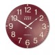 HENLEY WALL CLOCK RASPBERRY