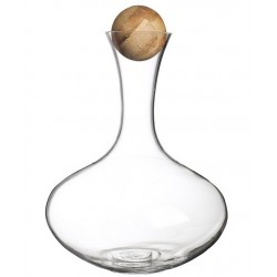 Sagaform Red Wine Carafe with Oak Stopper