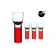  Sagaform Schnapps Glasses in red