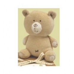 Natures Purest  hug me bear 20cm velour bear