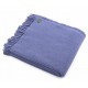 LifeStyle Plain Weave Throw - Parma Viol