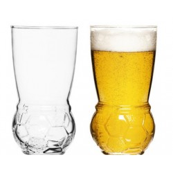 Sagaform Football Beer Glasses - 2 Pack