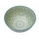 JAPANESE BLOSSOM BOWL GREEN CIRCLES Medium