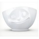 Tassen Bowl, happy, white 500ml