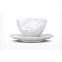 Tassen Espresso cup, happy, white 100ml 