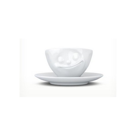 Tassen Espresso cup, happy, white 100ml 