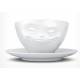 Tassen Cup, grinning, white 200ml 