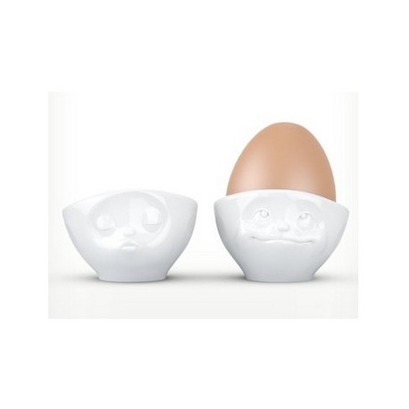 Tassen Egg cup Set No.1 - grinning & kissing