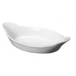 Royal Genware Oval Eared Dish 32cm White 32cm/12.5 inches 