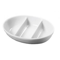 ROYAL GENWARE 3 DIVISIONided Veg. Dish 28cm 3 Divide