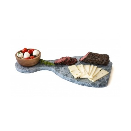 SPARQ Home Soapstone paddle & wooden bowl