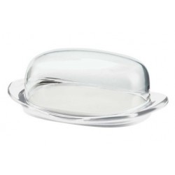 Guzzini Feeling butter dish clear