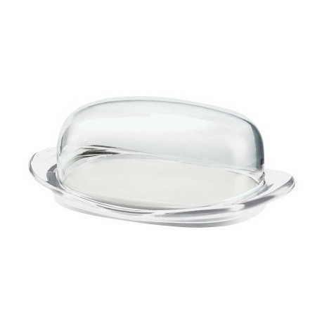 Guzzini Feeling butter dish clear
