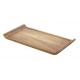 Acacia Wood Serving Platter 33X17.5X2cm