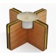 Tilt tealight holder