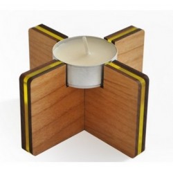 Tilt tealight holder