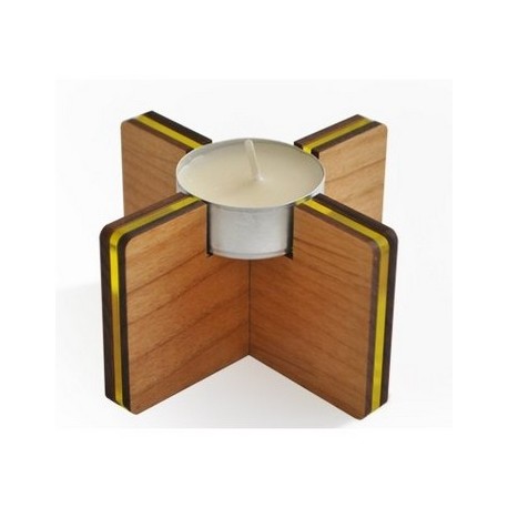 Tilt tealight holder