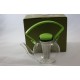 QUDO Glass Tea Pot Green