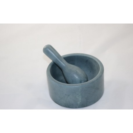 Soapstone Mortar and Pestle - Tube