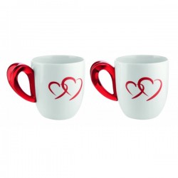 GUZZINI SET OF LOVE MUGS
